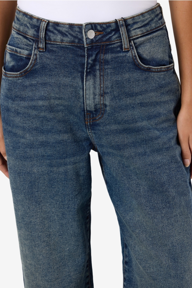 NMJOSIE HW BAGGY JEANS AZ400MB NOOS 27031597 Medium Blue Denim